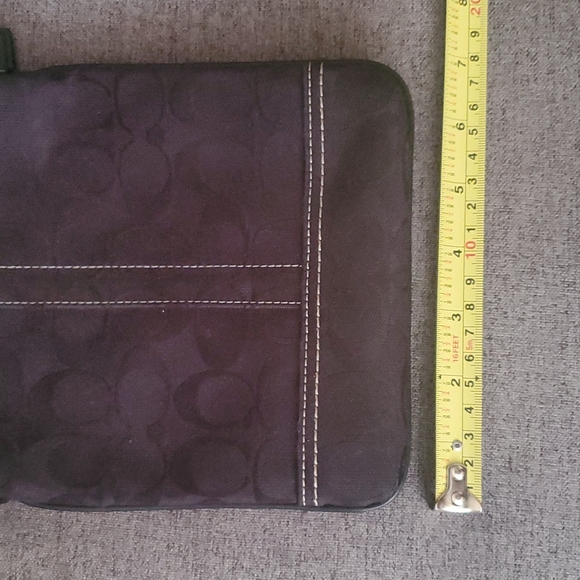 COACH  - BLACK CROSSBODY BAG - Picture 9 of 12